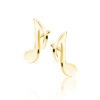 Aros musicales bañados en oro - Imagen 2
