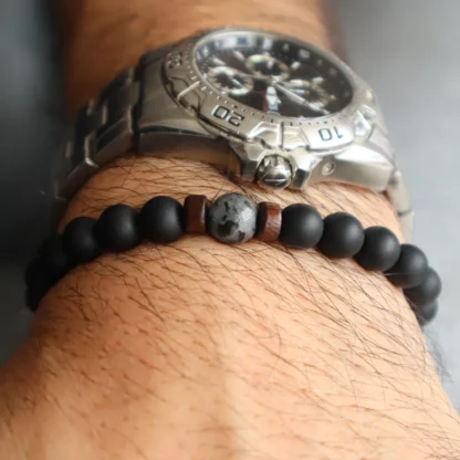 Pulsera doble chacras - Imagen 2