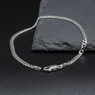 Pulsera Grumet hombre ancho 3 mm