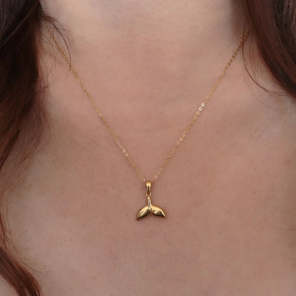 Collar Cola de Sirena Oro - Imagen 2