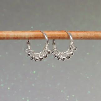 Argolla con Esferas 14 mm